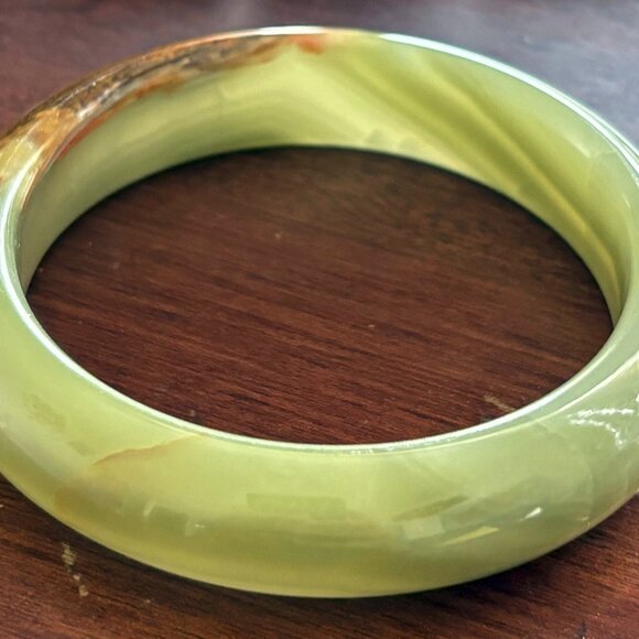 Original Onyx Natural Marble Bracelet/Bangles - Elegant Stone Jewelry for Women - Picture 6 of 11